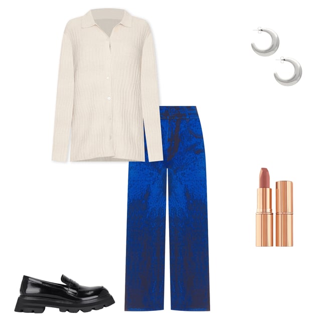 1st bundle featuring 4 items which compliment Zahra Wide Leg Pants