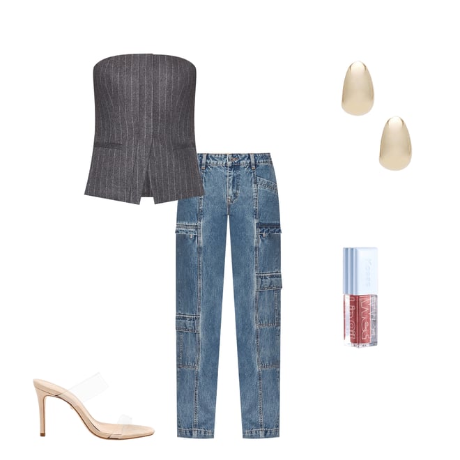 1st bundle featuring 4 items which compliment Renee Top