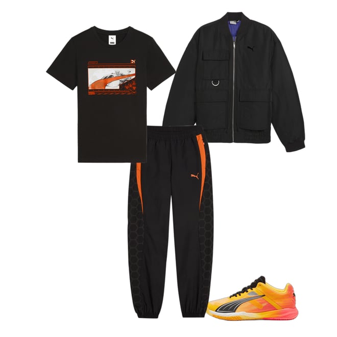 4th bundle featuring 3 items which compliment PUMA Accelerate NITRO™ SQD Court Shoes