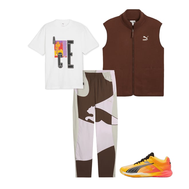 3rd bundle featuring 3 items which compliment PUMA Accelerate NITRO™ SQD Court Shoes