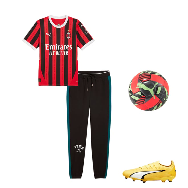 AC Milan 24 25 Replica Home Men s Soccer Jersey PUMA