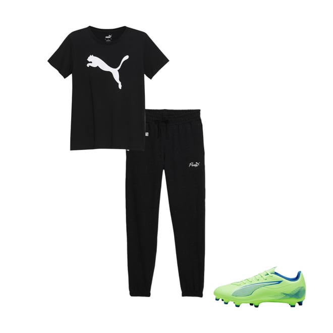 Black and white puma orders tracksuit womens