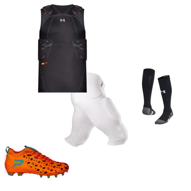 Under Armour Youth Gameday Pro 5-Pad Football Top | Dick's