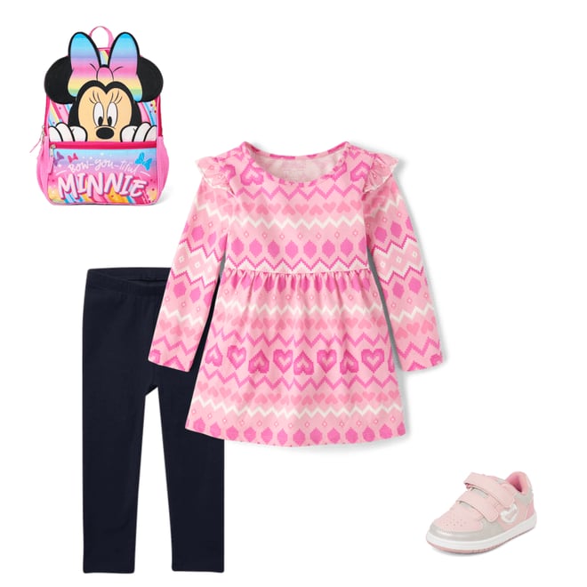 6th bundle featuring 3 items which compliment Toddler Girls Minnie Mouse Backpack
