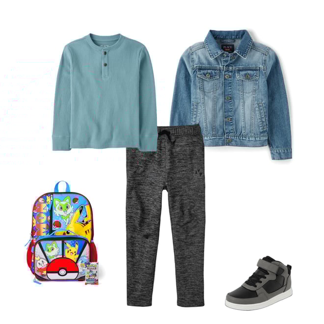 Boys Long Sleeve Denim Jacket - BLUE | The Children's Place