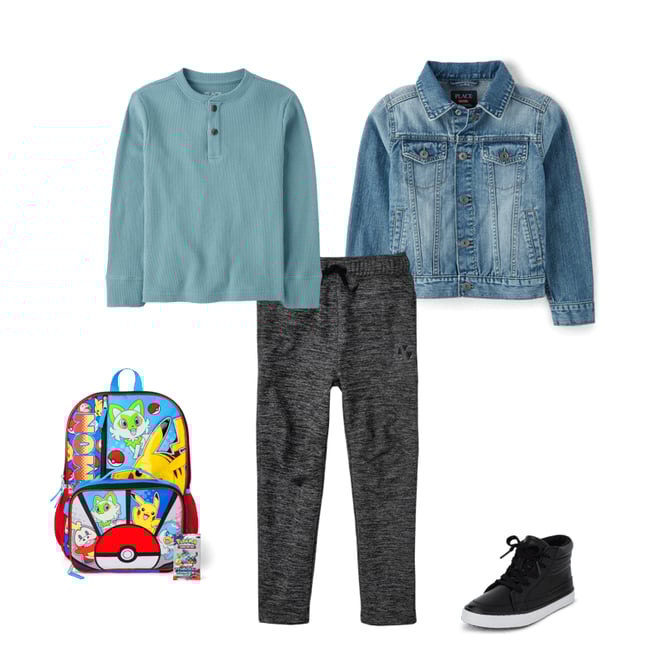 Boys Long Sleeve Denim Jacket - BLUE | The Children's Place