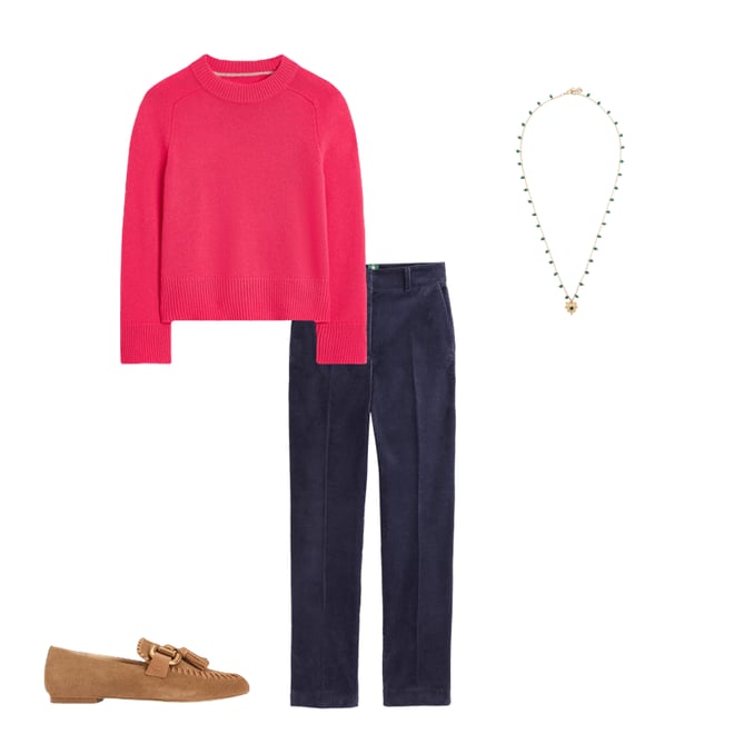 Wide Sleeve Cashmere Sweater-Camelia Pink | Boden USA Wide Sleeve Cashmere Sweater-Camelia Pink | Boden USA