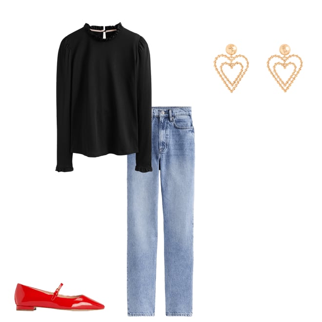 4th bundle featuring 3 items which compliment Penelope Mary Jane Flat