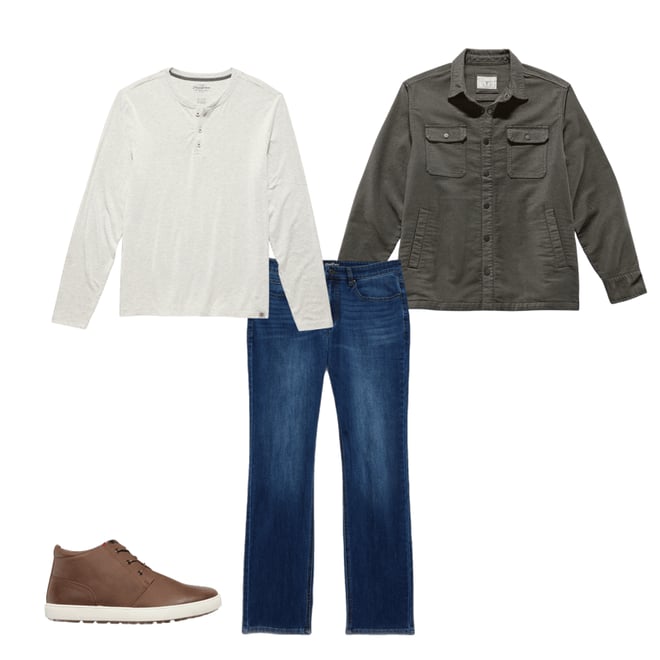 2nd bundle featuring 3 items which compliment Lewiston Cooling Denim Jean - Oakland Slim Fit - Dark Wash