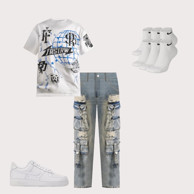 First Row Coexist Tee