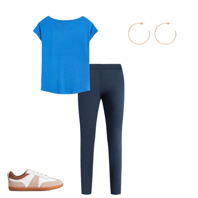Heavyweight Rib Cropped Boatneck T-Shirt | Gap