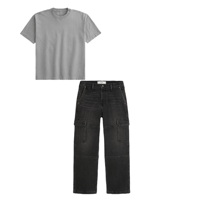 Boxy Washed Heavyweight Crew T-Shirt