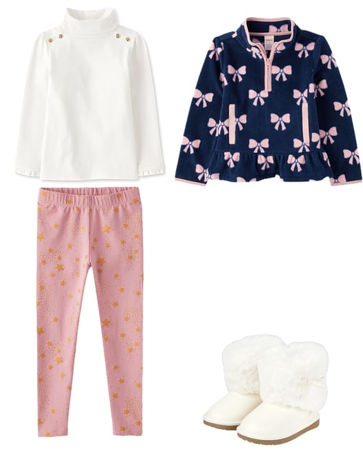 2nd bundle featuring 3 items which compliment Girls Faux Fur Boots