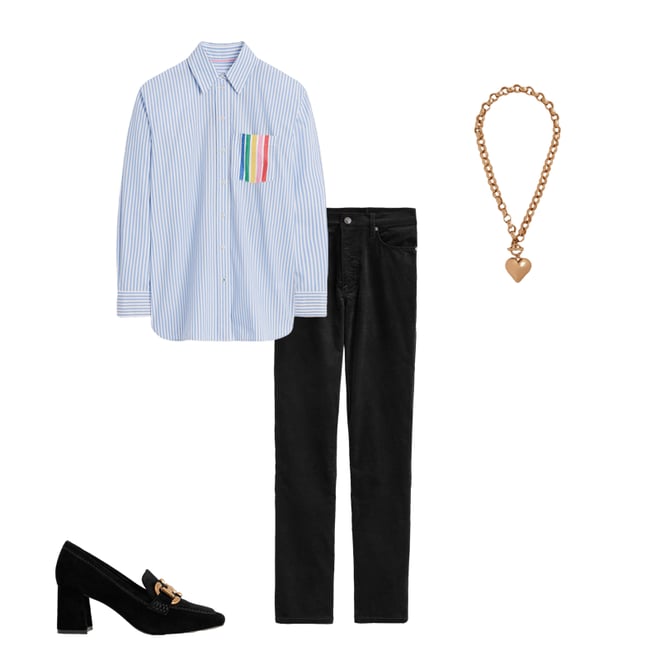 2nd bundle featuring 3 items which compliment Sadie Relaxed Cotton Shirt