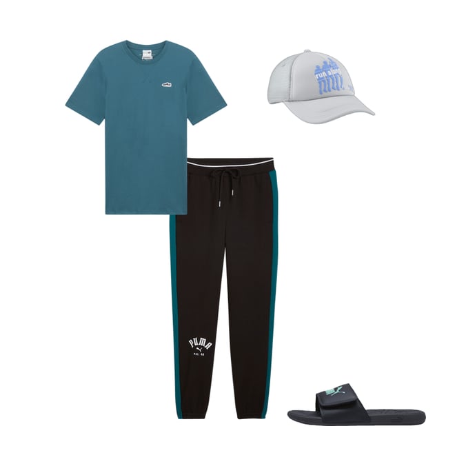 PUMA NYC Run Along Retro Trucker Hat PUMA