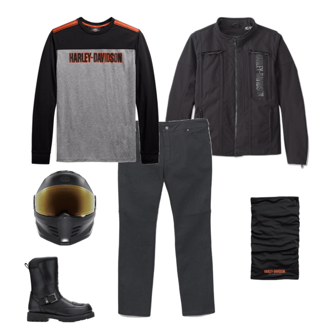 Men's Performance Micro Mesh Long Sleeve Colorblock Tee