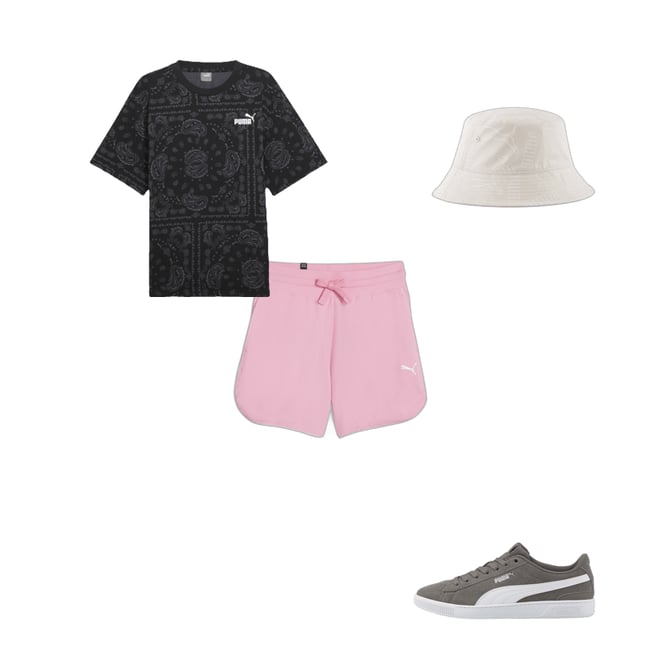 ESS+ Paisley AOP Women's Tee PUMA