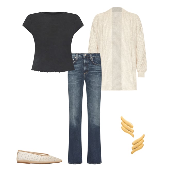 1st bundle featuring 4 items which compliment Vidia Mid Rise Boot