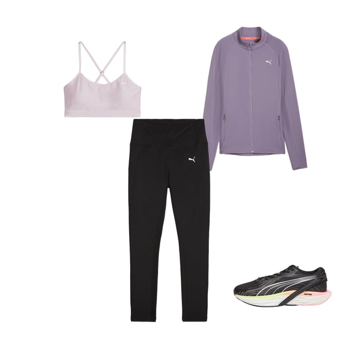 PUMA RUN Microfleece Tights Women PUMA
