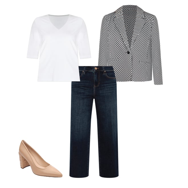 1st bundle featuring 3 items which compliment Stride Hi-Rise With Cut Hem