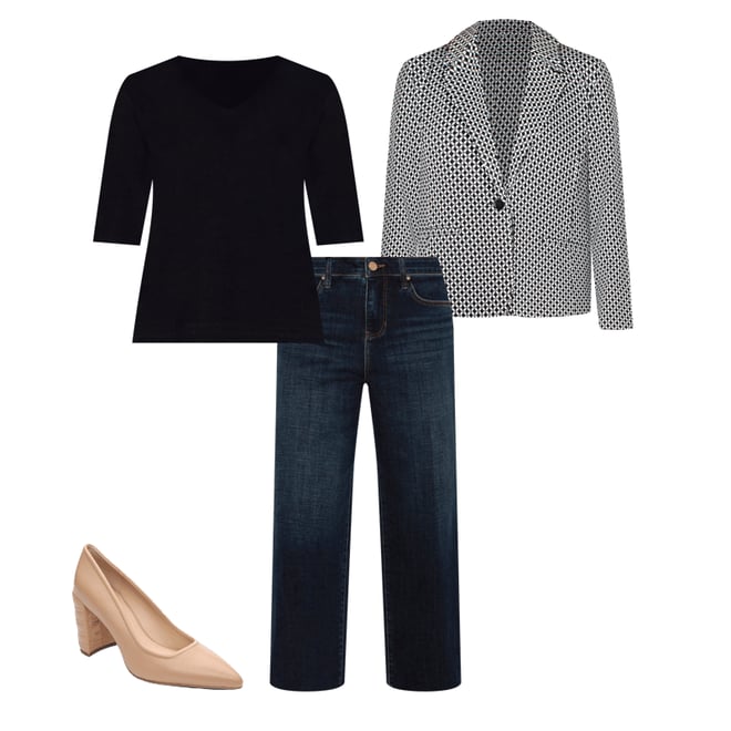 1st bundle featuring 3 items which compliment Stride Hi-Rise With Cut Hem