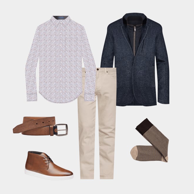 5th bundle featuring 5 items which compliment Brody Chukka