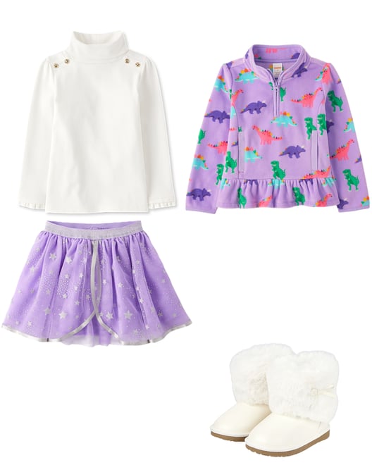 1st bundle featuring 3 items which compliment Girls Faux Fur Boots