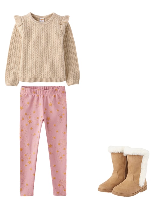 2nd bundle featuring 2 items which compliment Girls Star Leggings