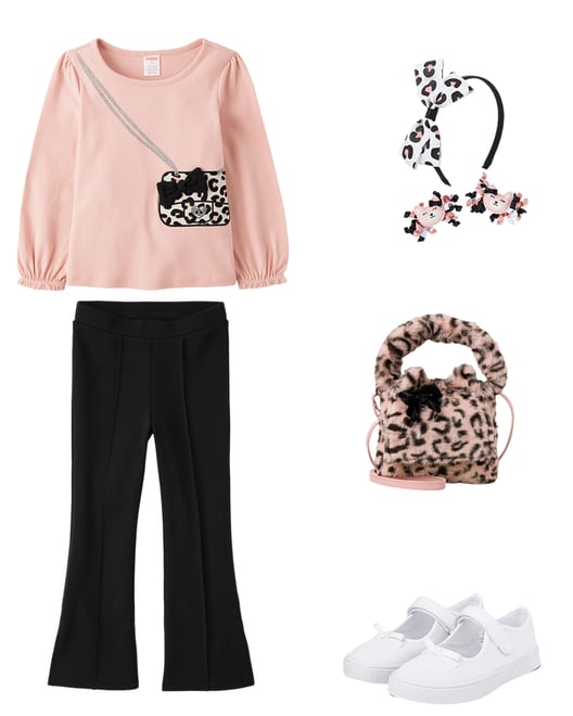 1st bundle featuring 4 items which compliment Girls 3-Piece Hair Set