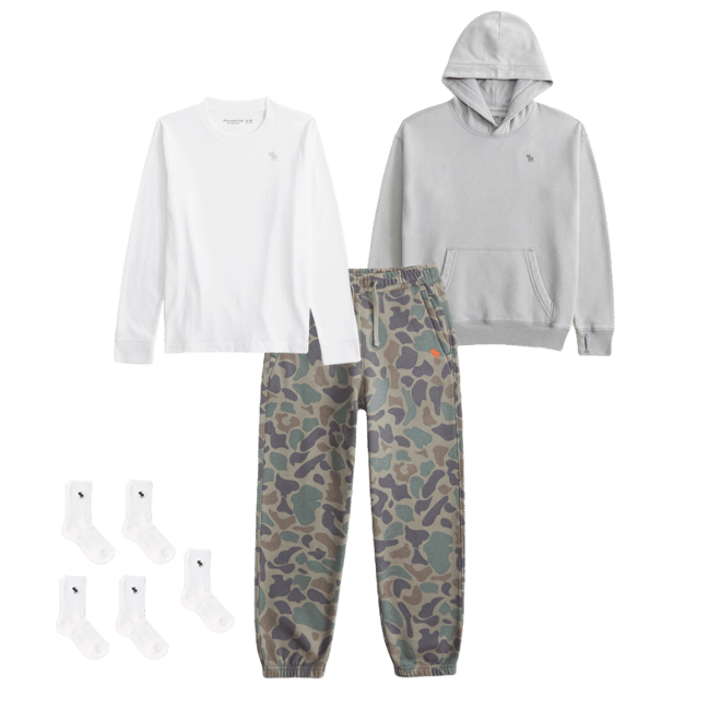 essential icon zipper joggers