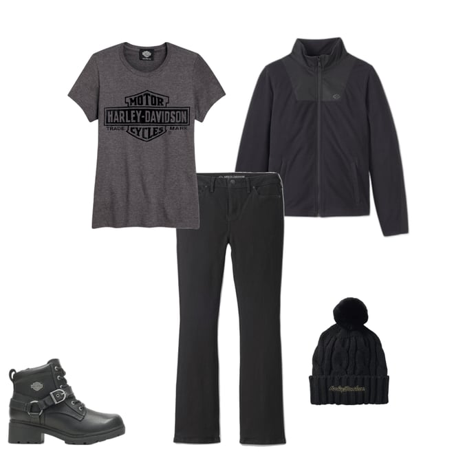 Women's H-D Flex Layering System Fleece Zip Mid Layer Women's H-D Flex Layering System Fleece Zip Mid Layer