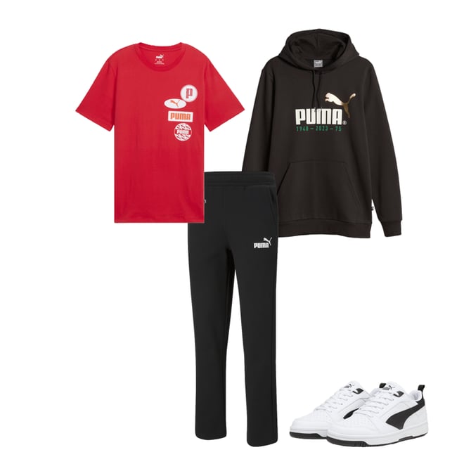 Puma tracksuit no hood best sale