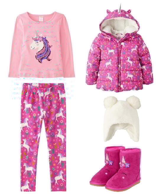 Girls unicorn leggings sale