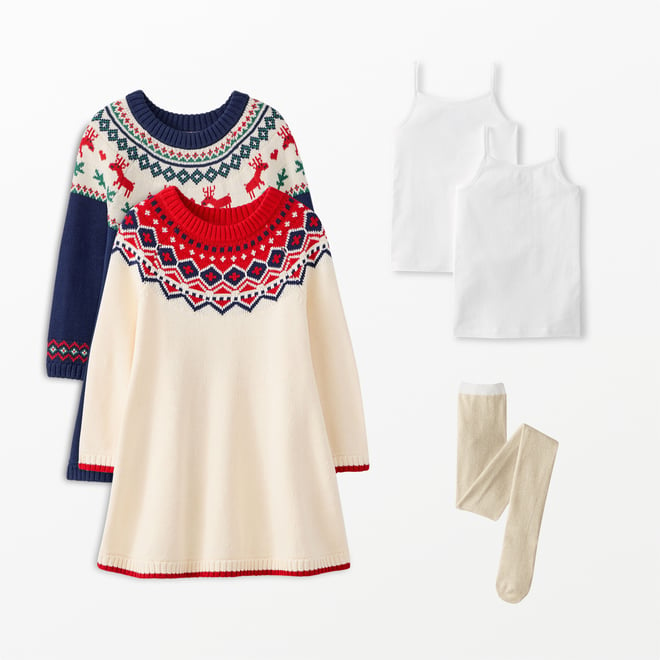 Holiday Sweater Dress Hanna Andersson