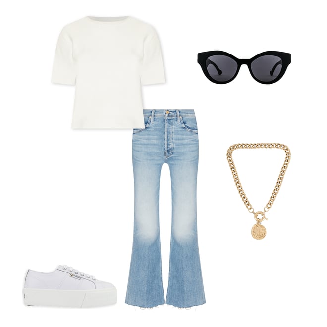 1st bundle featuring 4 items which compliment Leddie Sweater Top