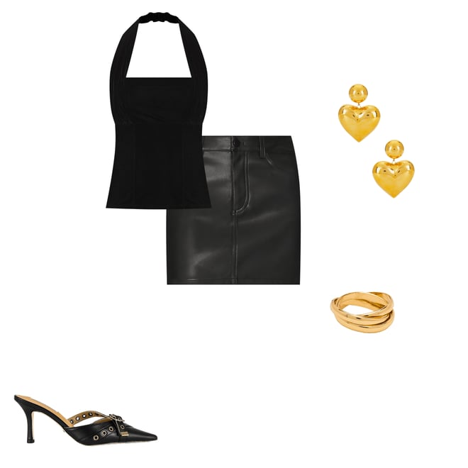 1st bundle featuring 4 items which compliment x REVOLVE Olia Halter Top