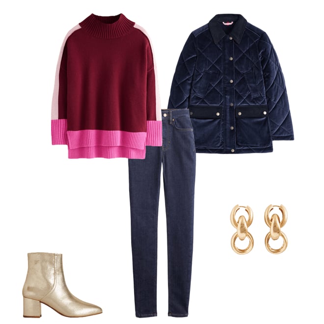 1st bundle featuring 4 items which compliment Jessica Oversized Jumper