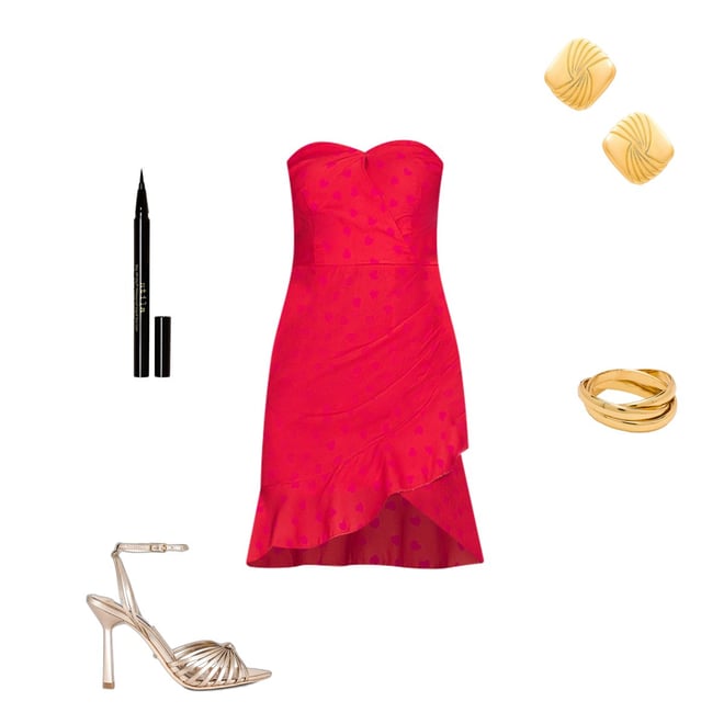 Marcine Strapless Dress