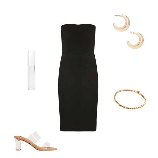 4th bundle featuring 4 items which compliment Strapless Dress