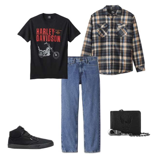 Men's Harley-Davidson Original Straight Jean - Medium Indigo Men's Harley-Davidson Original Straight Jean - Medium Indigo