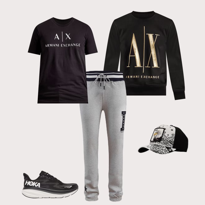 Armani Exchange Icon Logo Crewneck Sweatshirt – DTLR Armani Exchange Icon Logo Crewneck Sweatshirt – DTLR