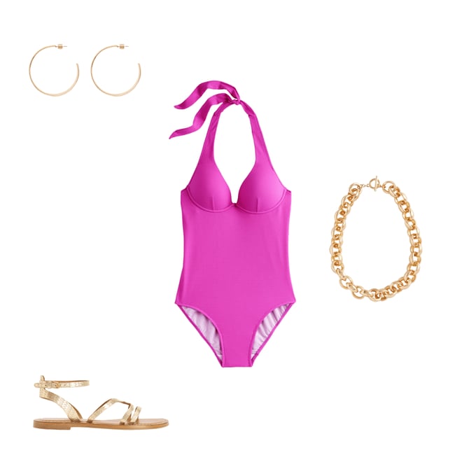 4th bundle featuring 3 items which compliment Enhancer Swimsuit-Amazing Pink