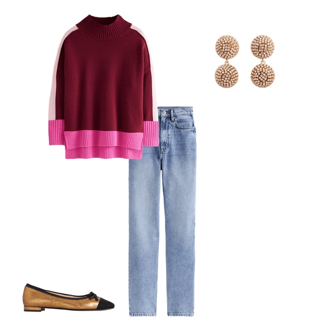 2nd bundle featuring 3 items which compliment Jessica Oversized Jumper