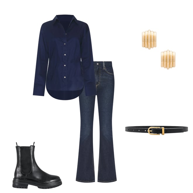 1st bundle featuring 4 items which compliment Petit Simple Art Deco Belt in Black