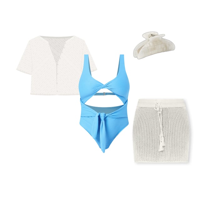 5th bundle featuring 3 items which compliment Coast Is Clear Skirt