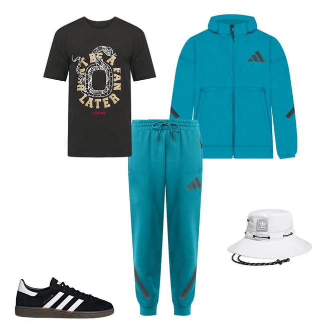 adidas Men's Z.N.E. Full-Zip Hooded Fleece Jacket | Dick's