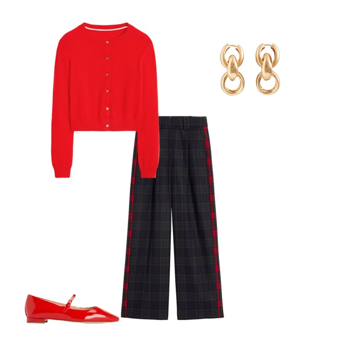 5th bundle featuring 3 items which compliment Chiswick Wool Blend Pants