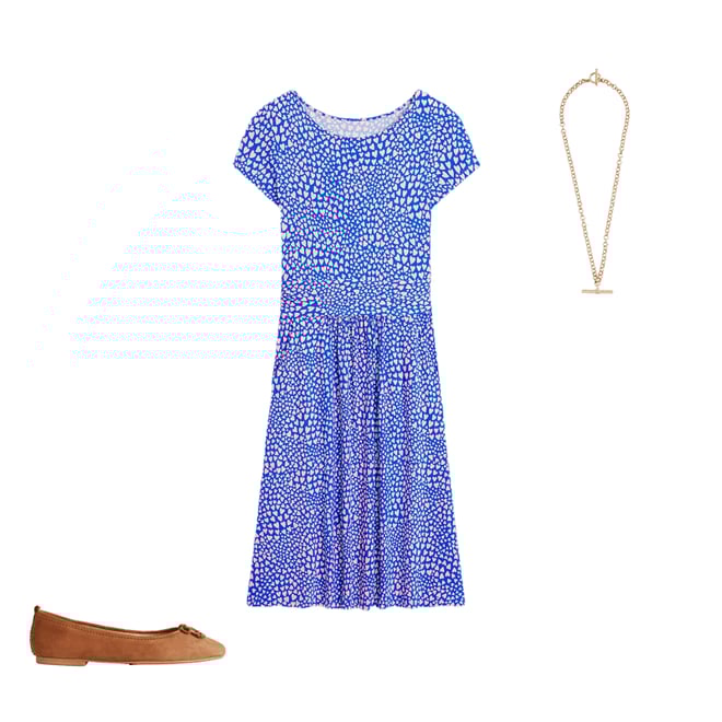 4th bundle featuring 2 items which compliment Amelie Jersey Dress, Gallery Blue, Heart Cluster