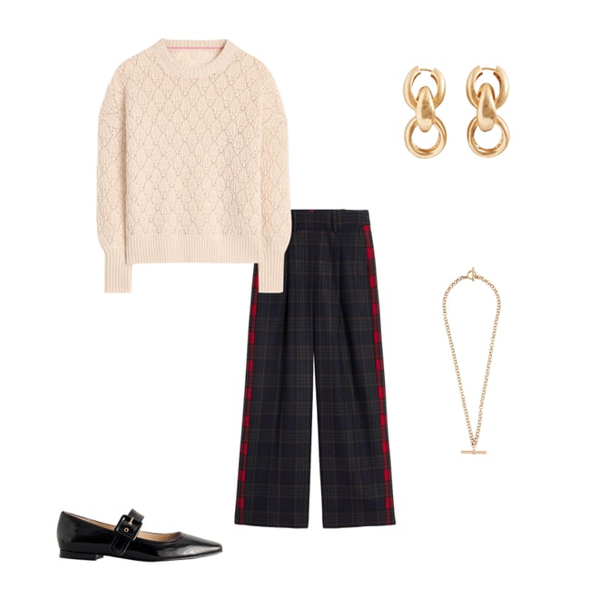 4th bundle featuring 4 items which compliment Chiswick Wool Blend Pants