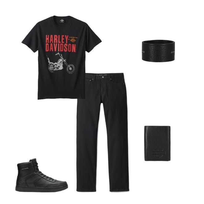 Vintage Motorcycle Tee | Harley-Davidson USA